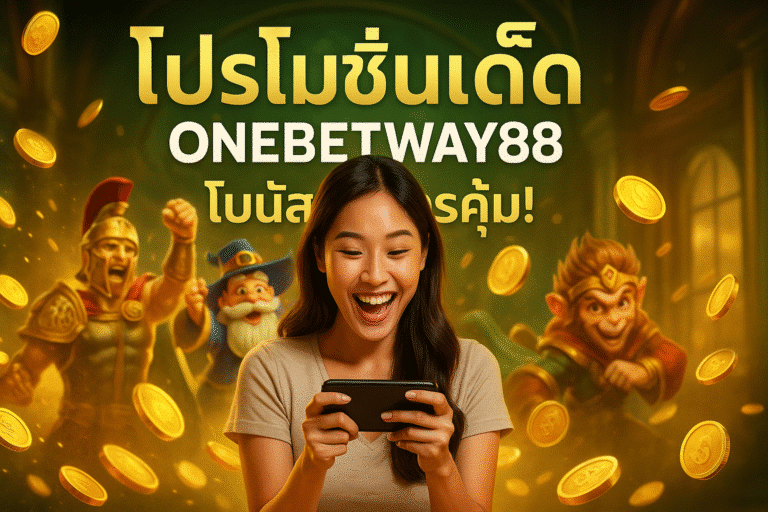 โปรโมชั่นเด็ด-onebetway88