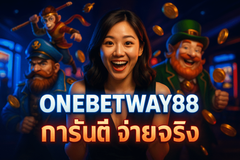 ONEBETWAY88 การันตี จ่ายจริง