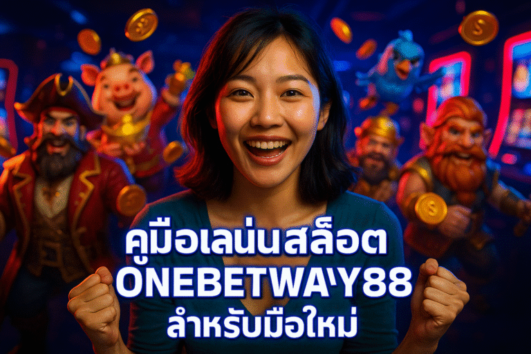 คู่มือเล่นสล็อต ONEBETWAY88 สำหรับมือใหม่
