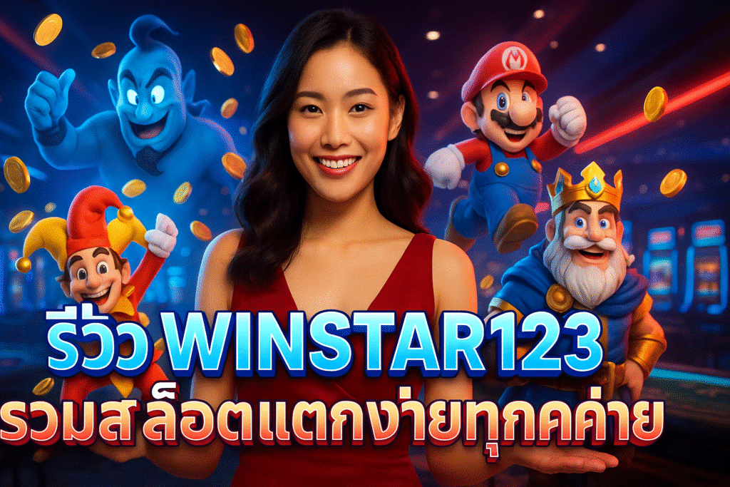 รีวิว WINSTAR123 รวมสล็อตแตกง่ายทุกค่าย