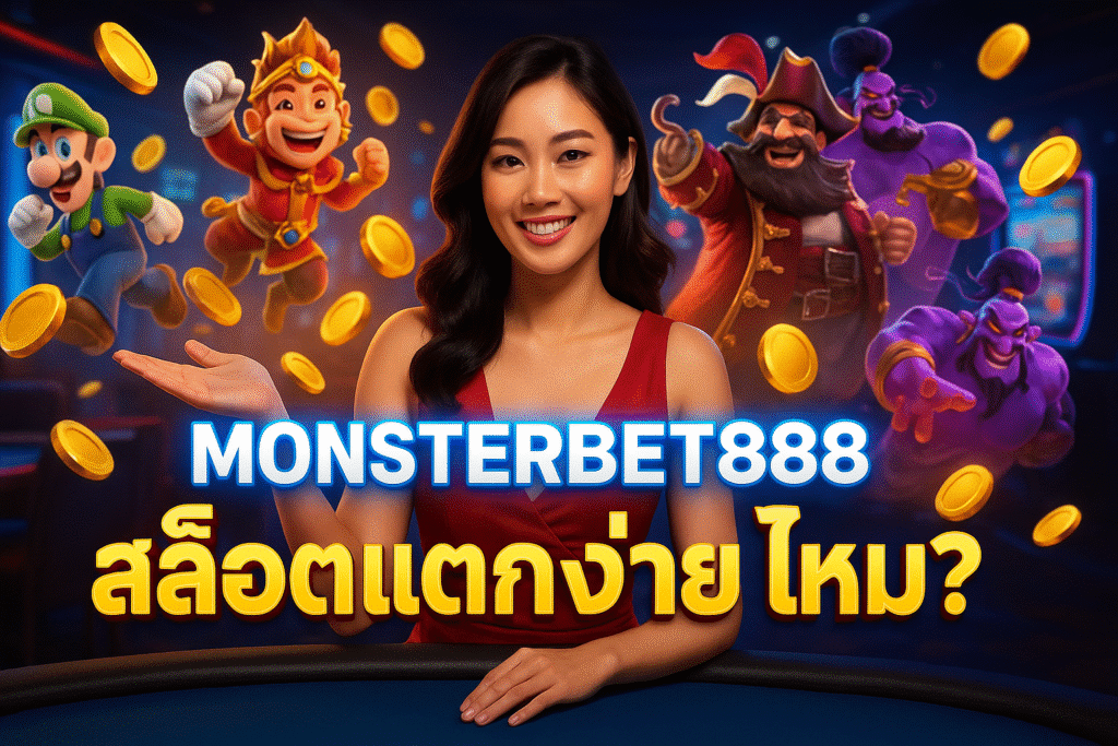 MONSTERBET888 สล็อตแตกง่ายไหม?