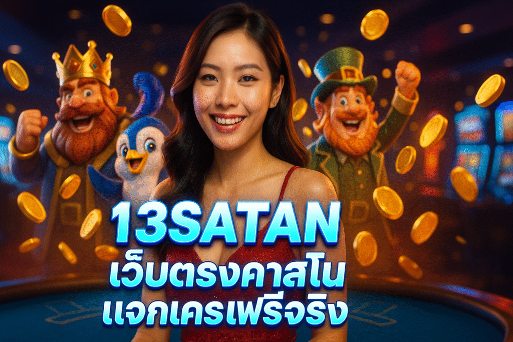 13SATAN เว็บตรงคาสิโน แจกเครดิตฟรีจริง