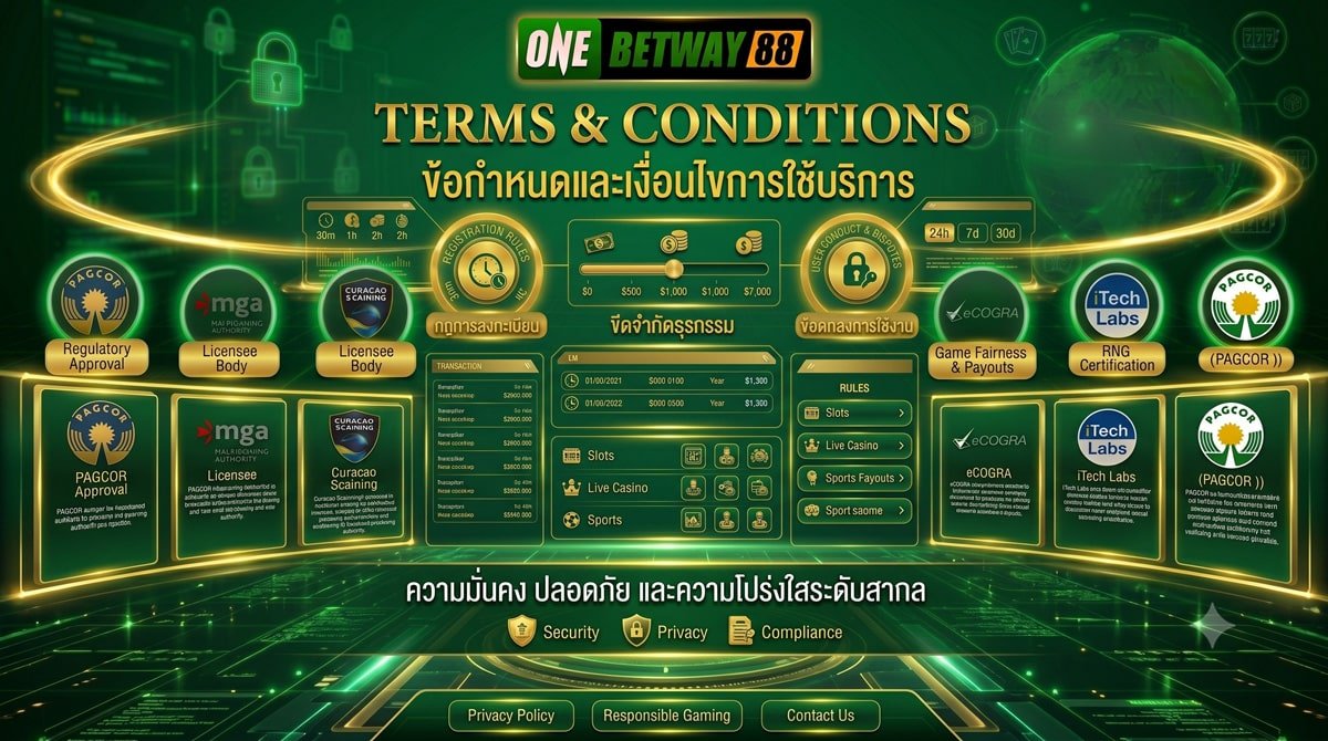 ข้อกำหนดและเงื่อนไขการใช้บริการ-ONEBETWAY88